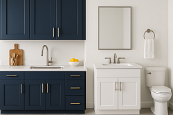 Kitchen and Bathroom